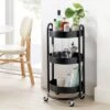 3 Tier Round Metal Utility Cart - Brightroom™ -Brightroom Home Storage Solutions GUEST 03fa6ee3 6d77 4819 97bf 3ec99fae83c9