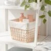 L Tapered Woven Basket With Liner - Brightroom™ -Brightroom Home Storage Solutions GUEST 086f992a ed42 434b 894a 9fdb5eab75a4