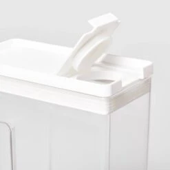 8"W X 4"D X 11.5"H Plastic Food Storage Container With Snap Lid Clear - Brightroom™ 8 8"W X 4"D X 11.5"H Plastic Food Storage Container With Snap Lid Clear - Brightroom™ -Brightroom Home Storage Solutions GUEST 0dbc1501 dbc2 45d1 92cb 28d80c0b6d66