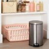 12L Round Step Trash Can - Brightroom™ -Brightroom Home Storage Solutions GUEST 17bf0db8 bbb6 435b a052 f5a640b3ed3b