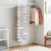 XL Mesh Hanging Shoe Organizer Gray - Brightroom™ -Brightroom Home Storage Solutions GUEST 1c59356b 1886 4d82 b9d6 6c78b3993900