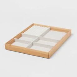 9" X 12" Stackable Bamboo Accessory Tray - Brightroom™ -Brightroom Home Storage Solutions GUEST 1f2fb6f5 d420 4901 8c1b 0b1aa3b3edc1