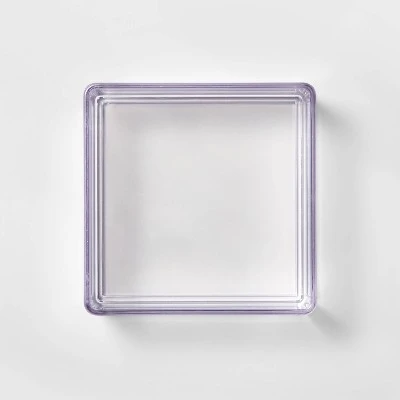 Plastic Organizer Tray Clear - Brightroom™ 4 Plastic Organizer Tray Clear - Brightroom™ - Image 2