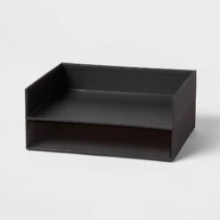 Canvas Letter Tray Organization Set Of 2 - Brightroom™ -Brightroom Home Storage Solutions GUEST 370cf235 ab8a 4f52 9860 e6bdd26cc621