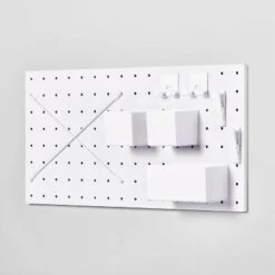 Pegboard Set White - Brightroom™ -Brightroom Home Storage Solutions GUEST 4873a135 d21c 4768 813e b7ddb19ef41f