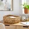 Rectangular Twisted Open Checkered Weave Basket - Brightroom™ -Brightroom Home Storage Solutions GUEST 4a0d9b1f 7c80 4928 92a7 fad42013ce17