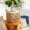 Twisted Open Checkered Weave Milk Crate Natural - Brightroom™ -Brightroom Home Storage Solutions GUEST 4df6c166 d012 4c55 b4e5 ab3dddc1df62