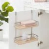 Over The Cabinet Tiered Shelves With Wood - Brightroom™ -Brightroom Home Storage Solutions GUEST 501c74f5 2b0b 44cc b168 4a5bc1472ca0