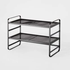 2 Tier Shoe Rack Metal Mesh - Brightroom™ 8 2 Tier Shoe Rack Metal Mesh - Brightroom™ -Brightroom Home Storage Solutions GUEST 526c6366 f577 4843 a484 8fd156aad026