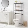 Over The Toilet Storage Black Metal - Brightroom™ 1 Over The Toilet Storage Black Metal - Brightroom™ -Brightroom Home Storage Solutions GUEST 54280802 b291 4a23 90f4 4b30faa5eecc
