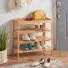4 Tier Bamboo Shoe Rack - Brightroom™ -Brightroom Home Storage Solutions GUEST 55a6b988 dee8 4c98 96d4 9e5125c542ea