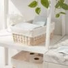 Tapered Woven Basket With Liner - Brightroom™ -Brightroom Home Storage Solutions GUEST 62a46ef2 c4f9 4ed6 91fd cf2c8da2e0ee