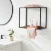 Wall Shelf Black Metal - Brightroom™ -Brightroom Home Storage Solutions GUEST 68e219f4 1746 44ab 99bd a2b3e2a8d09e