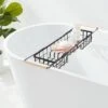 Metal Bathtub Caddy With Wood Handles - Brightroom™ -Brightroom Home Storage Solutions GUEST 72657c35 676d 48d3 8946 bb8543980d6f