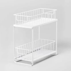 Two Tiered Slide Out Organizer - Brightroom™ -Brightroom Home Storage Solutions GUEST 7576348b 71cb 491b 8310 458c8da74f20