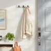 Modern Octopus 3 Hooks Rail Black/White - Brightroom™ -Brightroom Home Storage Solutions GUEST 7885e38d 4f8b 48bc b6f9 aca5feed5d61