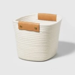 11" Decorative Coiled Rope Basket - Brightroom™ -Brightroom Home Storage Solutions GUEST 7c6c159a f272 4fd9 8a4a f2bdc88b9a5f
