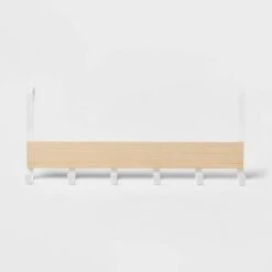 Large Over The Door Hook With Wood 6 Hooks - Brightroom™ -Brightroom Home Storage Solutions GUEST 99ff13ee f6df 4e2f 94c3 9735feeec267