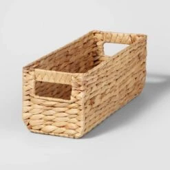 Woven Water Hyacinth Rectangular Basket - Brightroom™ -Brightroom Home Storage Solutions GUEST c35b0398 3b94 4b8b bd61 0e9d4a0e77d7