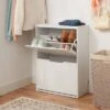 Laminate Pivot Open Shoe Cabinet White - Brightroom™ -Brightroom Home Storage Solutions GUEST c4d70cfb 7fdb 4166 a55c b11dc54ee24e