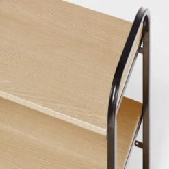 Wood Wall Shelf Black Metal - Brightroom™ -Brightroom Home Storage Solutions GUEST c5ceb0dc 35cd 4a85 9f04 fc9e847fdabd