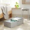 Underbed Fabric Bin With Lid Light Gray - Brightroom™ -Brightroom Home Storage Solutions GUEST cc05beff 8cf3 4497 8dea dbe9a57a8f0f