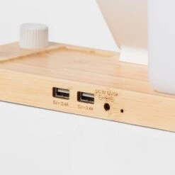 Desk Lamp With Wireless Charging And Storage Compartment (Includes LED Light Bulb) - Brightroom™ -Brightroom Home Storage Solutions GUEST f6295c79 afb9 4206 9400 baa48ad6c2c3