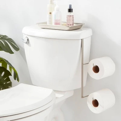 Over The Tank Toilet Paper Holder - Brightroom™ 3 Over The Tank Toilet Paper Holder - Brightroom™